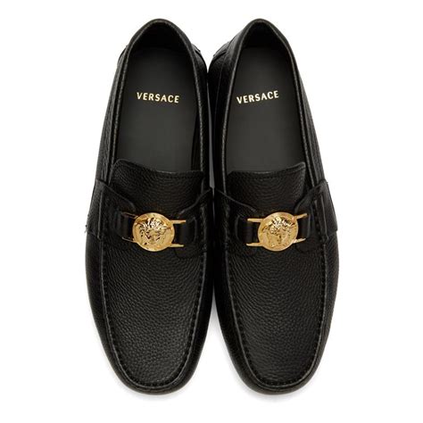 versace loafer mens|Versace collection men's loafers shoes.